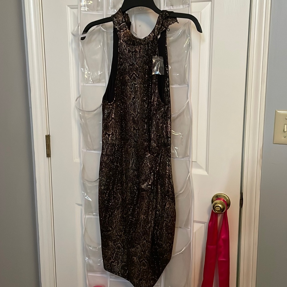 Snakeskin dress
